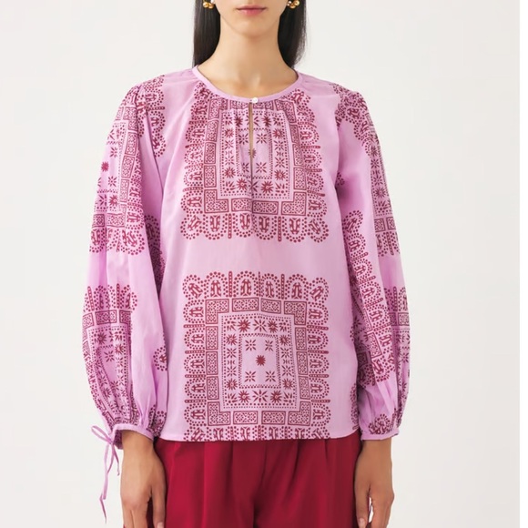 Antik Batik Anthropologie Nalii Blouse - Picture 12 of 15